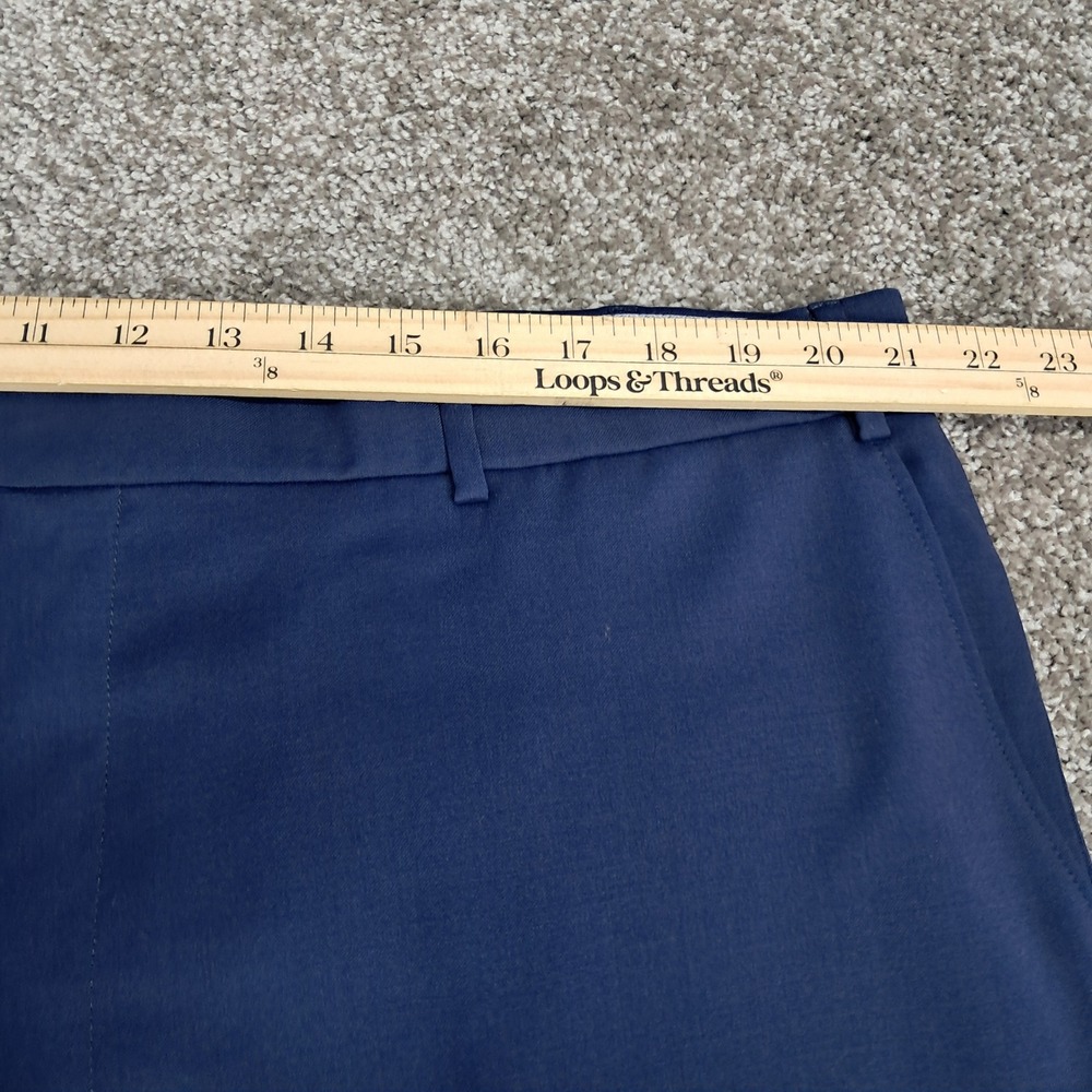 Ballin Comfort-EZE Mens Navy‎ Blue 100 Wool Dress Pants Made in Canada 42x26 - Picture 8 of 12
